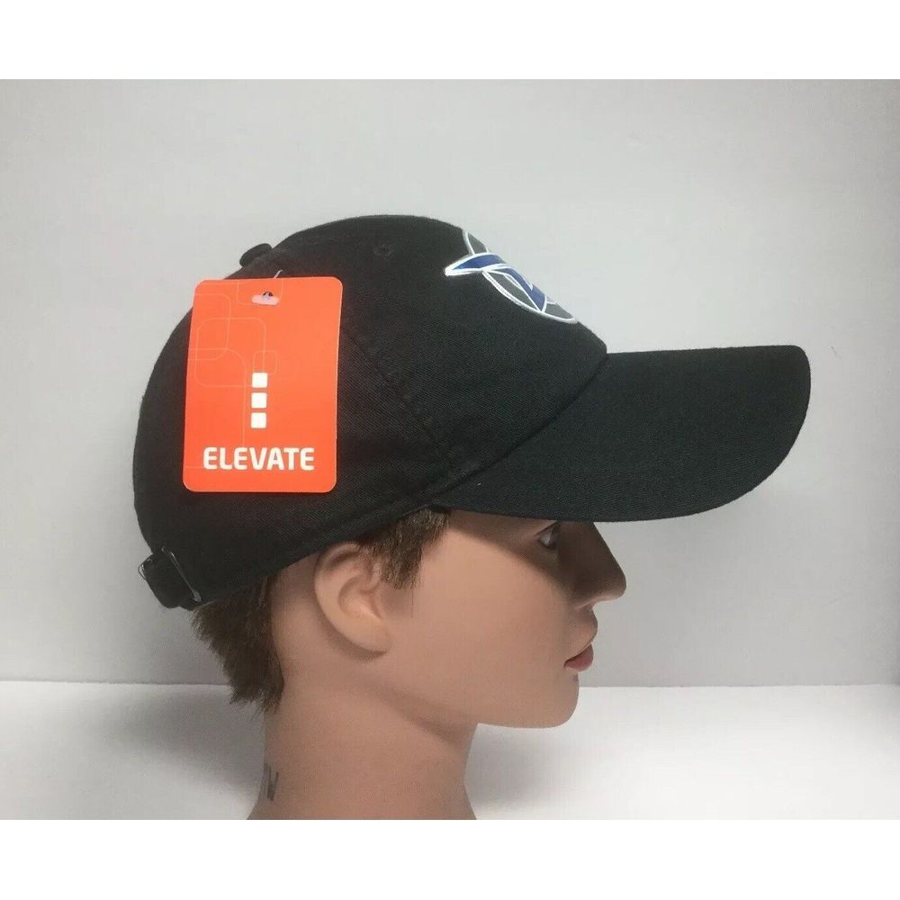 ProFit Elevate Patch Logo BaseBall Hat Cap. Unisex.‎ Black strap back - Picture 3 of 6